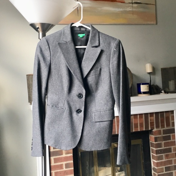 United Colors of Benetton wool blazer jacket - Picture 2 of 6